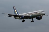 G-FCLA @ EGSH - On approach at EGSH