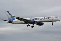 G-FCLA @ EGSH - On approach at EGSH