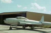 N123MJ @ PBI - Former USAF T-33A Shooting Star 51-9127 as seen at West Palm Beach in November 1979. - by Peter Nicholson