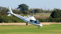 G-IWRB @ EGTH - G-IWRB departing Shuttleworth (Old Warden) Aerodrome.