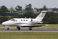 OE-FZB @ EGGW - Globe Air - by Chris Hall
