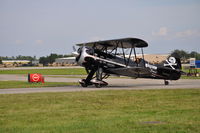 N30136 @ OSH - black waco - by christian maurer