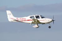 G-CZOS @ EGSH - Landing at Norwich. - by Graham Reeve