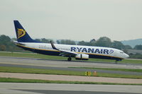 EI-EGD @ EGCC - Ryanair Boeing 737-8AS Landed at Manchester Airport - by David Burrell
