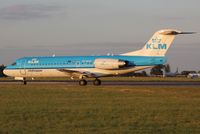 PH-WXD @ EGSH - About to depart in the low evening sun. - by Matt Varley