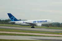 C-GTSX @ EGCC - Air Transat Airbus A310-304. - by David Burrell