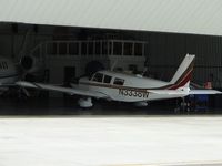 N3338W @ CNO - Parked in the hanger out of the sunlight - by Helicopterfriend