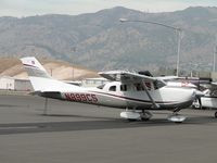 N899CS @ POC - Parked in transient parking - by Helicopterfriend