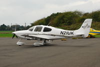 N21UK @ EIWT - Parked on the apron at Weston