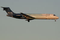 OH-BLH @ EBBR - Early arrival of flight KF801 to RWY 02