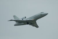 C-GLXC @ EGCC - Dausault Falcon 900EX taking off. - by David Burrell