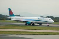 G-OOPE @ EGCC - First Choice Airbus A321-211 taxiing. - by David Burrell