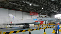 ZK316 @ EGQL - 6sqn Typhoon ZK306/ED Leuchars airshow,first photo in database - by Mike stanners