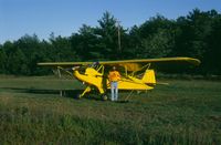 N6487H @ CT61 - August 1981 Just out of the D & D paint shop at Lakeside Airport Griswold CT - by Unknow