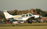 G-SWEE @ EGLD - Ex: G-AZDK > G-SWEE - Orman (Carrolls Farm) Ltd - by Clive Glaister