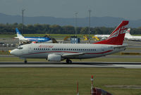 4L-TGI @ LOWW - Air Zena (Gerorgian Airways) Boeing 737 - by Thomas Ranner