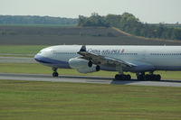B-18805 @ LOWW - China Airlines Airbus A340 - by Thomas Ranner