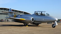G-BWMF @ EGSU - 2. WA591 - making its first Public flying display appearance at Duxford's Autumn Air Show, October 2011. It is painted in the colours of 203 Advanced Flying School.