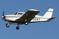 G-EEKY @ EGSH - Arriving at EGSH.