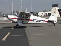 N78496 @ POC - Parked in transient parking east of static display area - by Helicopterfriend