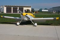 N381DC @ KTDZ - On the ramp at Toledo-Metcalf during the EAA fly-in. - by Bob Simmermon