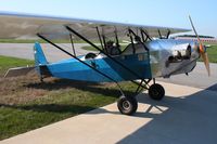 N6186L @ KTDZ - At Toledo-Metcalf during the EAA fly-in. - by Bob Simmermon