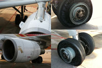 B-6589 @ ZGSZ - flat tire - by Dawei Sun