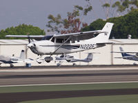 N222F @ KSMO - N222F arriving on RWY 21 - by Torsten Hoff