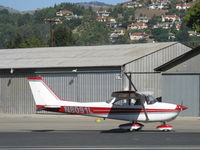 N8091L @ SZP - 1967 Cessna 172H SKYHAWK, Continental O-300 145 Hp, taxi to 22 - by Doug Robertson