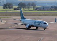 TC-TJJ @ EHAM - Taxi to the gate of Schiphol Airport - by Willem Goebel