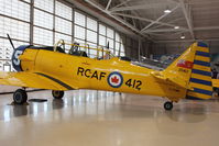 C-FVMG @ CYHM - 1952 Canadian Car & Foundry Harvard 4, c/n: CCF4-203 at Canadian Warplane Heritage Museum - by Terry Fletcher