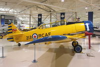 CF-UUU @ CYHM - 1951 Canadian Car & Foundry Harvard 4, c/n: CCF4-4 at Canadian Warplane Heritage Museum - by Terry Fletcher
