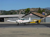 N91689 @ SZP - 1946 North American NAVION, Continental E-225 upgrade, Young Eagles Flight, taking the active - by Doug Robertson