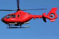 G-GOWF @ EGSH - Red head arriving at EGSH for winch training. - by Matt Varley