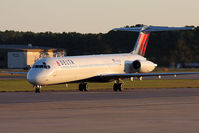N973DL @ ORF - Delta Air Lines N973DL (FLT DAL1012) from Hartsfield-Jackson Atlanta Int'l (KATL) taxiing to Gate B24. - by Dean Heald