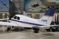 C-GXFR @ CYHM - 1976 Piper PA-28-140, c/n: 287725010 at Canadian Warplane Heritage Museum - by Terry Fletcher