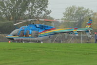 C-FLRH - 1996 Bell 407, c/n: 53010 at Niagara Helicopters base near the Falls - by Terry Fletcher