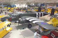C-GCWM @ CYHM - 1945 North American B-25J Mitchell, c/n: 108-47734 ex USAF 45-8883 at Canadian Warplane Heritage Museum