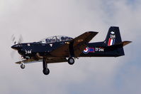 ZF244 @ LMML - Tucano ZF244 RAF - by raymond