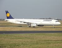 D-AISU @ LFPG - Landed on runway 27R and was proceeding to gate.