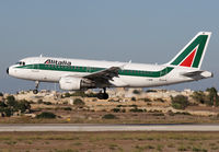 I-BIMI @ LMML - Alitalia appoach RWY31 - by Loetsch Andreas