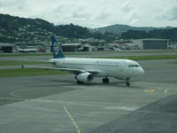 ZK-OJQ @ NZWN - Just landed at Wellington. - by magnaman