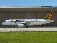 VH-VNC @ YMML - Airbus A320 VH-VNC Parked at the maintenance hangars, Tullamarine - by red750