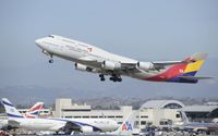 HL7428 @ KLAX - Departing LAX - by Todd Royer