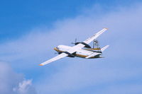 85-1608 @ KDPA - Low approach on Runway 1L on the way up to drop sky divers