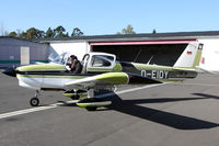 D-EIDY @ EDFE - Starts a delivery flight to new owners