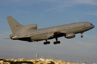 ZD948 @ LMML - Lockheed L-1011 Tristar500 KC1 ZD948 departing from Malta after a tech stop. - by raymond