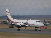 N444BC @ BIL - Grumman G-159 of former NASA fame.