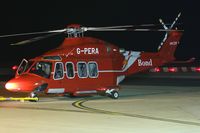 G-PERA @ EGSH - About to be towed into the hanger for the night.