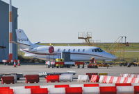 D-CXLS @ EGMH - Citation 560XL at Manston - by moxy